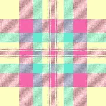 Close-up tartan fabric vector, illustration pattern background check. Panel.. Stock Illustration