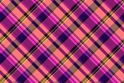 Close up tartan pattern check, podium vector fabric plaid. Frame texture te.. イラスト素材