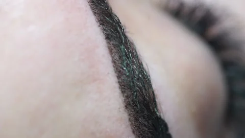 A close up of a tattoo Video stock 132451670