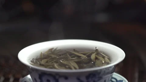 Close-up of tea Stock Footage 278965137