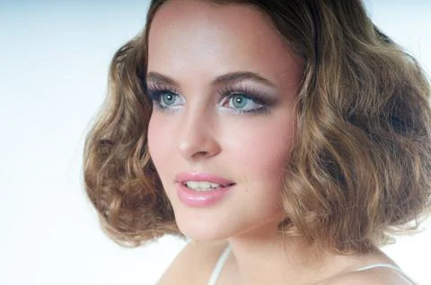 Close up teenager model Foto stock