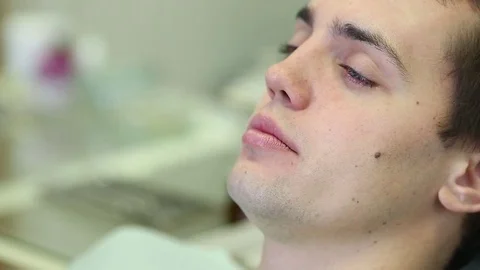 Close-up of a teeth treatment at the dentistry Video stock 70287359