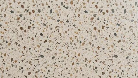 Close up of terrazzo surface texture. Illustrazione stock