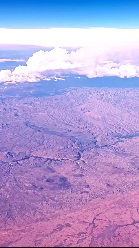 Close Up Terriane from Plane POV final Stock Footage 317893521
