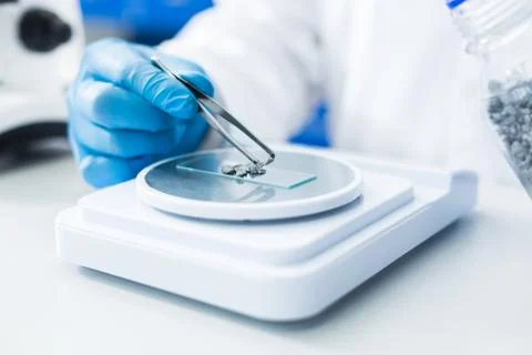 Close up of test material Stock-Fotos