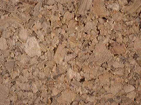 Close up texture background of rough compressed wood cork board surface Foto stock