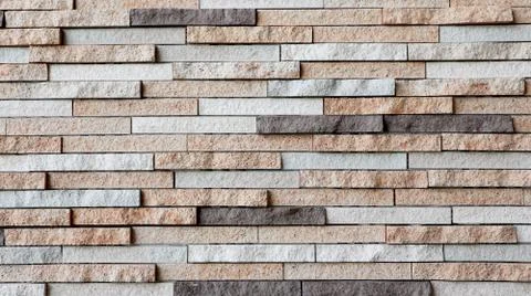 Close up Texture of Brick Wall with Copyspace Stock Photos