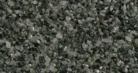 Close-up texture of fine marble chips. Video stock 166886175