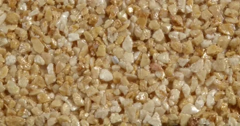 Close-up texture of fine marble chips. Stockbeeldmateriaal 167254565