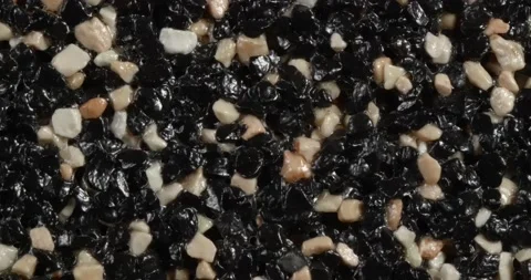 Close-up texture of fine marble chips. Видео 167582261