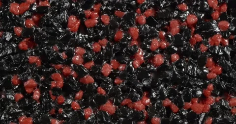 Close-up texture of fine marble chips. Видео 167582982