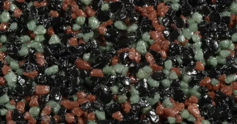 Close-up texture of fine marble chips. 스톡 동영상 167880413