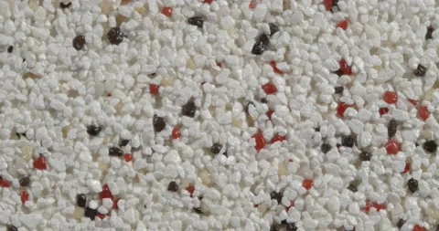 Close-up texture of fine marble chips. Mini structure. Stockbeeldmateriaal 168280685