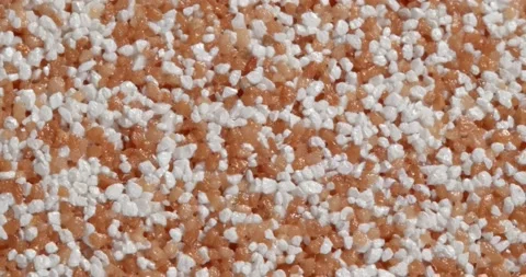 Close-up texture of fine marble chips. Mini structure. 스톡 동영상 168282389