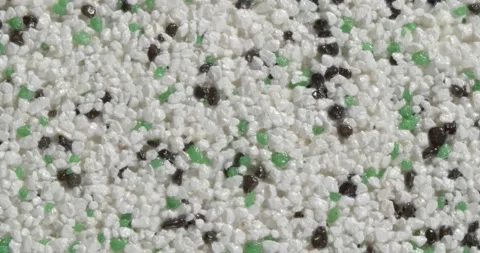 Close-up texture of fine marble chips. Mini structure. Видео 169061911