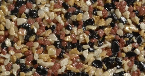 Close-up texture of fine marble chips. Stockbeeldmateriaal 169062037