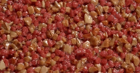 Close-up texture of fine marble chips. Stockbeeldmateriaal 169493444