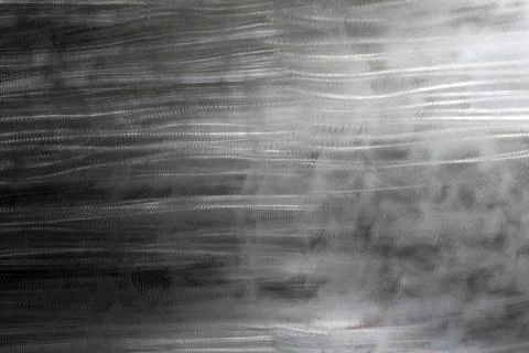 Close-up texture of flat steel surface manually cleaned with a flap wheel angle Stock Photos
