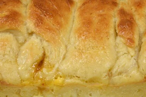 Close-up texture of freshly baked bread Stock Photos