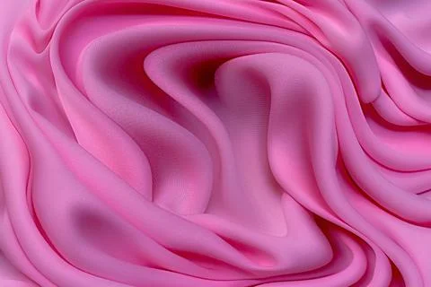 Close-up texture of natural red or crimson or pink  fabric. Fabric texture of Stock Photos