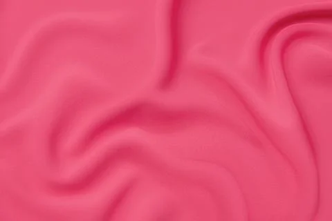 Close-up texture of natural red or pink fabric or cloth in same color. Fabric Stock Photos