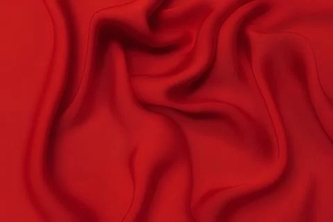 Close-up texture of natural red or pink fabric or cloth in same color. Fabric Stock Photos