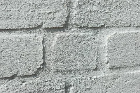 Close up of texture from a painted brick wall Stock Photos