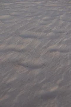 Close-up Texture of Rippled Sand Stock-Fotos