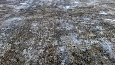 Close Up Texture of Rough Moldy Concrete Surface Stock Photos