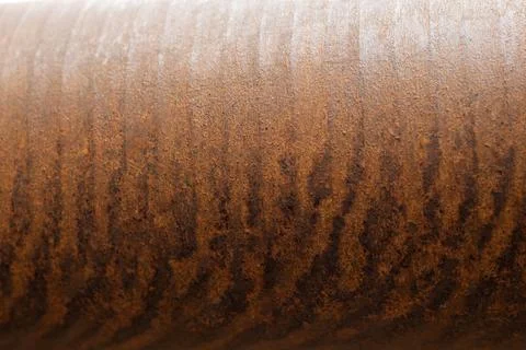 Close-up texture of a rusty metal pipe Stock-Fotos