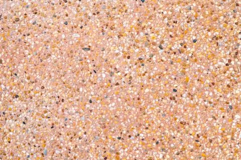 Close up texture of small rock and sand flat serface Stock Photos