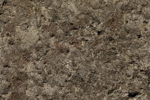 Close-up of the texture of the stone by the lake. Stock Photos