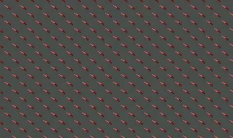 Close-up of a textured fabric with red and gray pattern Stock Illustration