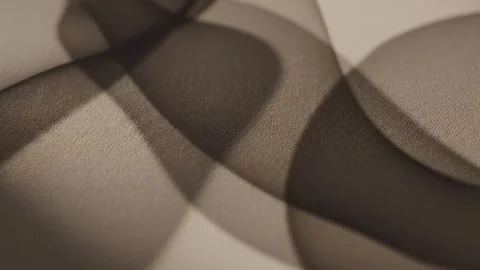 Close-Up of Textured Fabric with Shadow Stock Footage 324809085