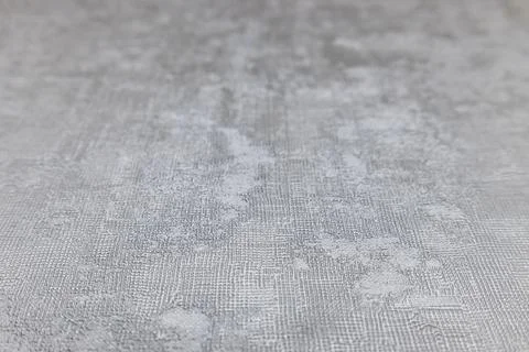 Close up of textured gray surface with subtle plaster pattern and depth Stock Photos