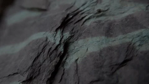 Close-up of Textured Rocky Surface. Stock Footage 282240458