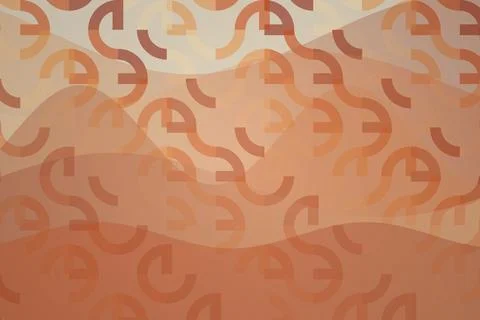 Close-up of textured surface with abstract pattern in warm tones イラスト素材