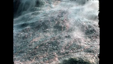 Close-Up of Thermal Springs Video stock 277585089