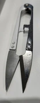 Close-up of Thread Snippers Stock Photos