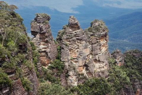 Close up from the three sisters. Stock Photos