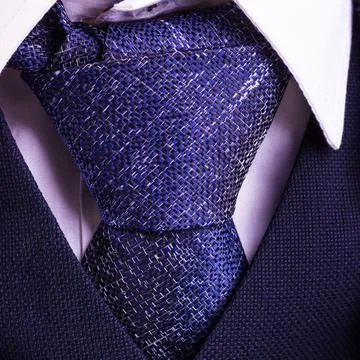 Close up tie button Stock Photos