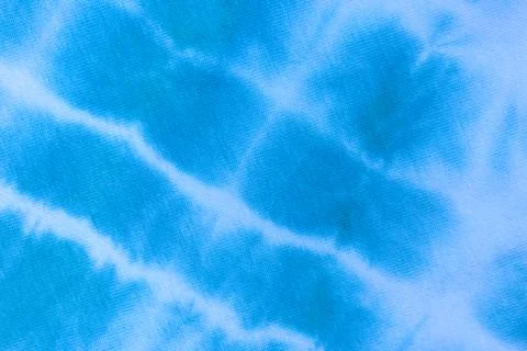 Close up tie dye fabric pattern. Hand made texture. 스톡 사진