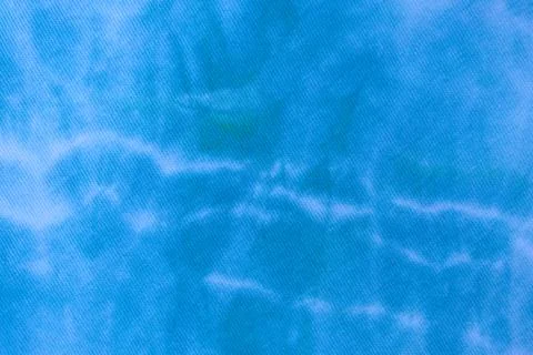 Close up tie dye fabric pattern. Hand made texture. 스톡 사진