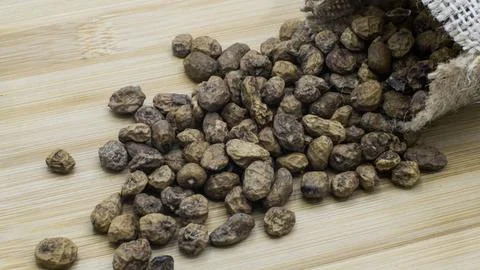 Close up Tiger Nuts Bag Stock Photos