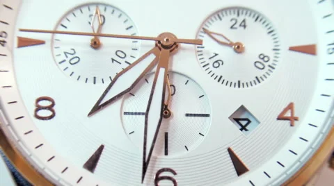 Close-up Timelapse of Clock. Time Flies Concept. Stock Footage 61093624