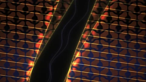 Close-up of a tire with a unique tread pattern. Stock Footage 336226932