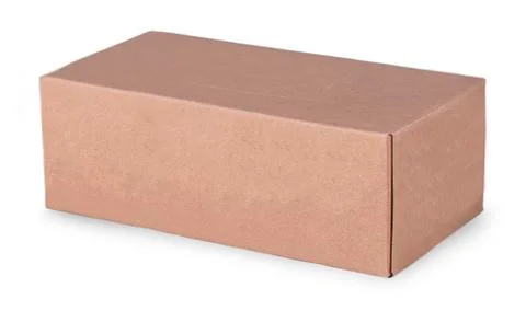 Close tissue box isolated on a white background. Stock Photos