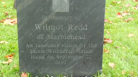 Close Up of Tombstone Stock Footage 888595