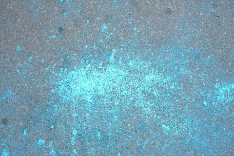 Close-up top-down view of gray asphalt pavement Foto stock