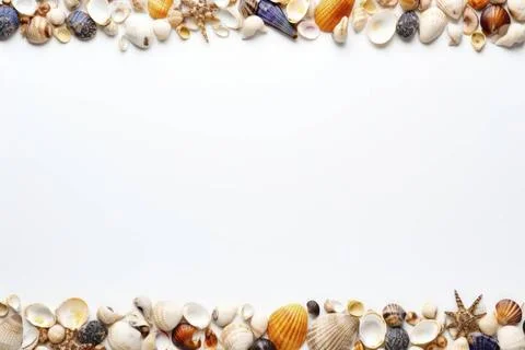  Close-up top view of shellfish texture showcasing intricate details with ... Stock Photos